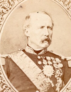 President Marshall Mac Mahon France old CDV Figaro 1875