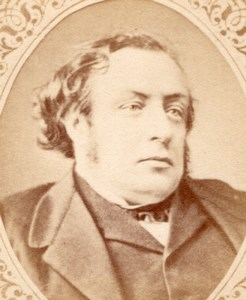 Politician Ernest Picard France old CDV Figaro 1875