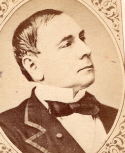 Journalist Emile de Girardin France old CDV Figaro 1875