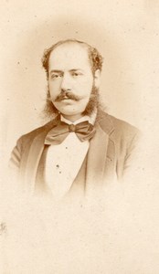 Politician Lebrun France Reutlinger Signed Photo 1870
