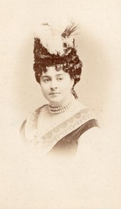 French Actress Montaland Old Reutlinger CDV Photo 1870