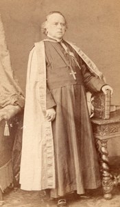 Quimper Bishop Mgr Sergent old Franck CDV Photo 1870
