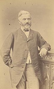 Fashion Second Empire Man France Old CDV Photo 1865