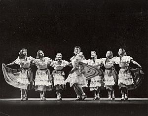 Dance Ballet Bereska Moscou Paris Bernand Photo 1955