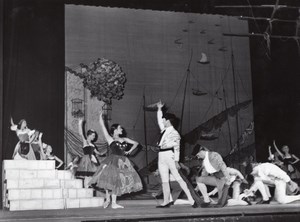 Finland Opera Dance Ballet Paris Bernand Photo 1955
