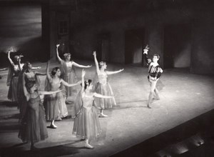 Poland Dance Ballet Mazepa Paris Bernand Photo 1955