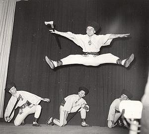 Czechoslovakia Dance Ballet Paris Bernand Photo 1955