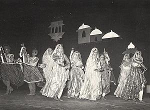 Indian Dance Ballet Theater Paris Bernand Photo 1955