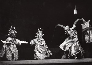 China Shadow Dance Ballet Paris Bernand Photo 1955