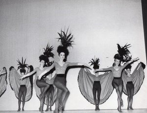 Chesterfollies Dance Ballet Paris Bernand Photo 1955