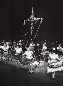 Mexican Folk Dance Ballet Paris Bernand Photo 1955