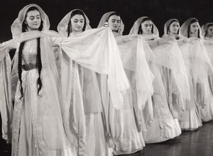 Caucasian Folk Dance Ballet Paris Lipnitzki Photo 1960