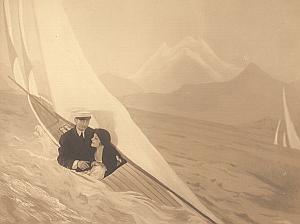 France Humoristic Sailor old Photomontage Photo 1930