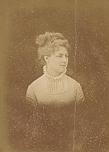Belgium Opera Singer Vaillant France Old CC Photo 1880