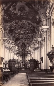 Paulin Church Interior Trier Germany Frith's Photo 1880