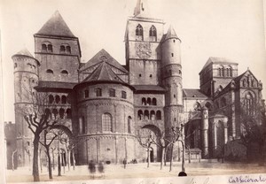 Cathedral Place Trier Germany Old Frith's Photo 1880