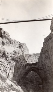 Panorama Constantine Bridge City Algeria old Photo 1925