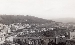 Panorama Constantine Bridge City Algeria old Photo 1925