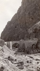 Panorama Constantine Bridge City Algeria old Photo 1925