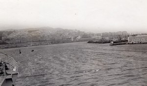 Panorama Algiers Harbour Sea Front Algeria Photo 1925