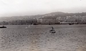 Panorama Algiers Harbour Sea Front Algeria Photo 1925