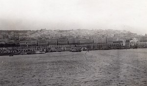 Panorama Algiers Harbour Sea Front Algeria Photo 1925