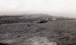 Panorama Algiers Harbour Sea Front Algeria Photo 1925