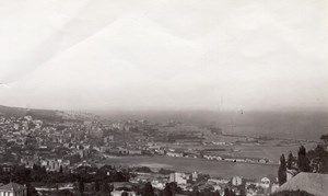 Panorama Algiers Harbour Sea Front Algeria Photo 1925