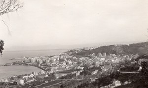 Panorama Algiers Harbour Sea Front Algeria Photo 1925