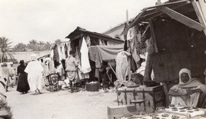 Algiers Market Street Scenery Algeria Old Photo 1925