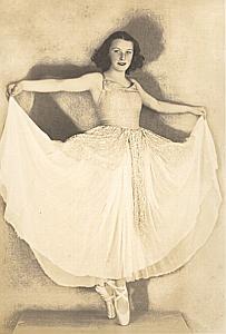 Dance Woman Fashion Arcachon France old Photo 1930
