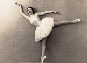 Dance Woman Fashion Arcachon France old Photo 1930