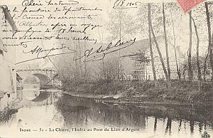 Landing Air Ship 1906 La Chatre Leblanc Team signed PC