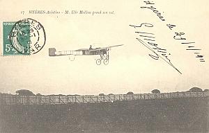 Hyeres Early French Aviation Mollien signed PC 19