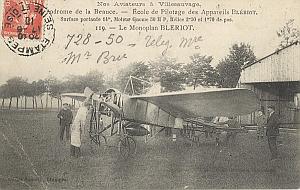 Etampes Early French Aviation Nicolleau signed PC 1910