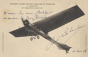 Reims Early French Aviation Labouchere Signed PC 1910