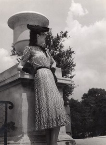 Anny Blatt Fashion Model Paris old Vigneau Photo 1935