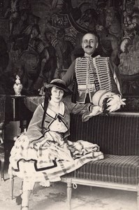 Russian Aristocracy Paris Art Deco Fashion Photo 1920
