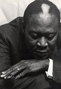 Pianist Memphis Slim old Photo Marouani 1980