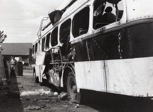 Kenya Nairobi Bus Explosion Attack old Photo 1975