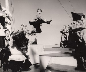 Roger Pic Photo URSS Samara Volga River Dancers 1960