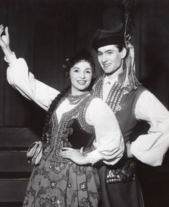 Folkloric Poland Ballet Slask Paris Theater Photo 1960