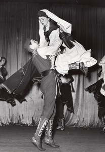 Yougoslavian Folk Ballet Paris Theater Photo 1958