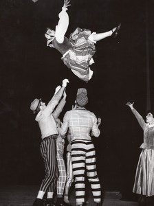 Folklor Poland Ballet Parnella Paris Theater Photo 1958