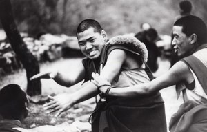 Tibetan Monks Bon Po Lille Festival Theater Photo 1979