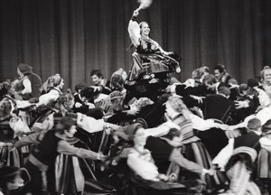 Mazowske Poland Ballet Theater Paris Theater Photo 1972