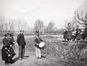 Garde Champêtre Tambour France Old Seeberger Photo 1930