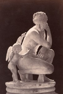 Venus Anadyomene Roman Empire Sculpture old Photo 1880