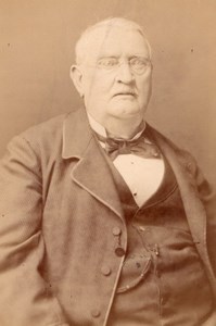 Alsacian Poet Auguste Stoeber Colmar Meyer Photo 1884
