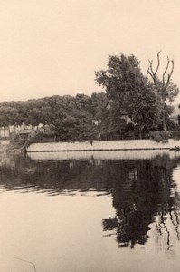 Quai du Point du Jour Seine Paris Post War Photo 1945